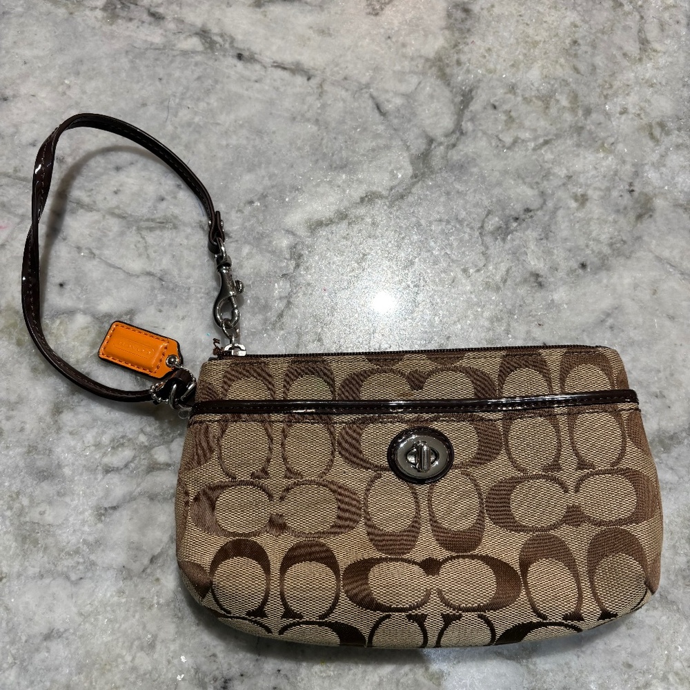 Coach Wristlet